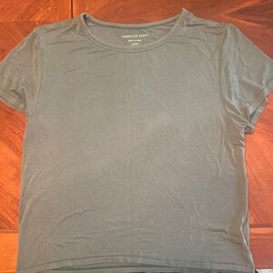 American Eagle Soft and Sexy Green Tee